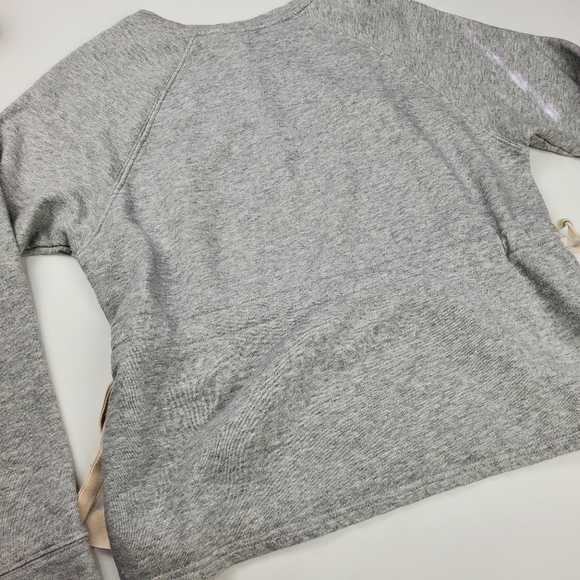 ATHLETA Grey Cinch Waist Modal Blend Sweater Small - Picture 11 of 16
